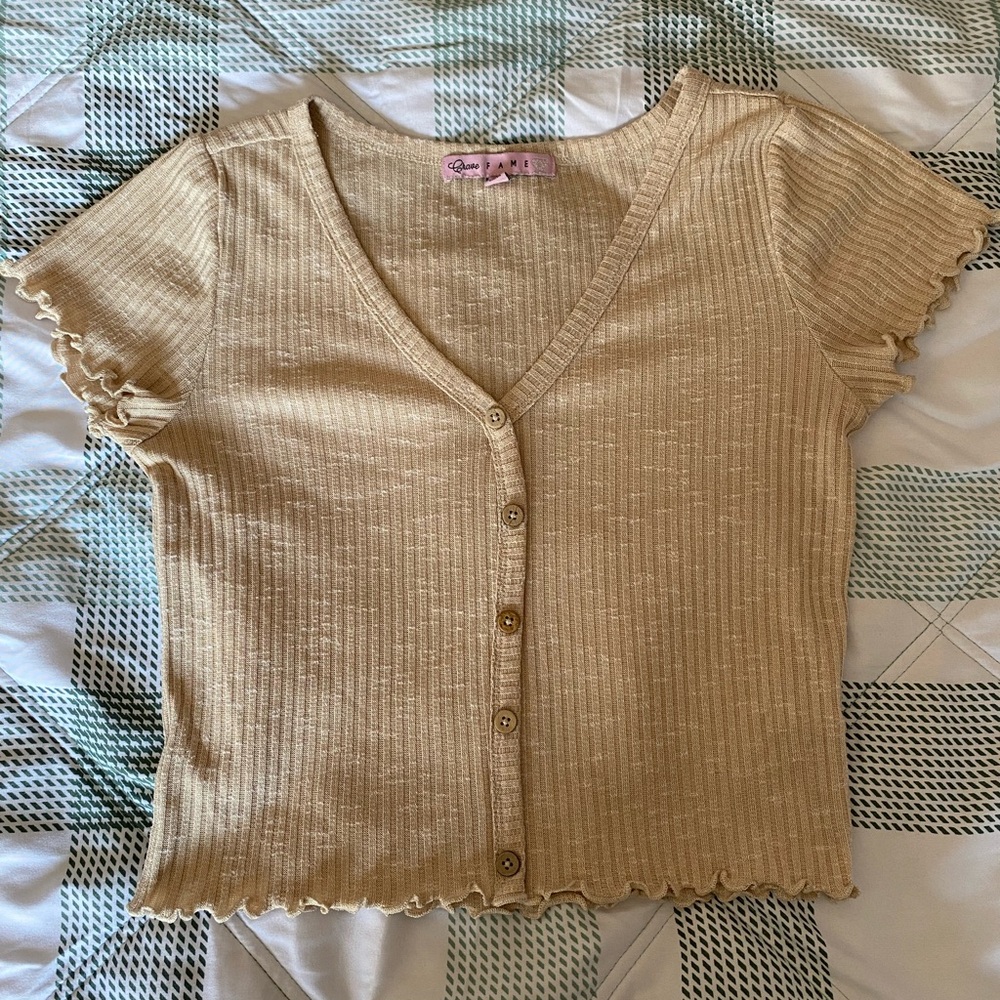 Chase Fame Cream Blouse size M